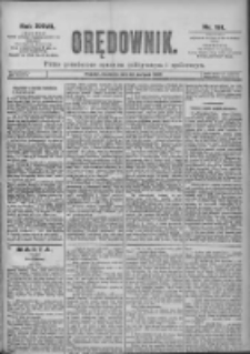 Orędownik: pismo dla spraw politycznych i spółecznych 1897.08.22 R.27 Nr191