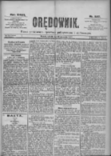 Orędownik: pismo dla spraw politycznych i sp&oacute;łecznych 1897.09.11 R.27 Nr207