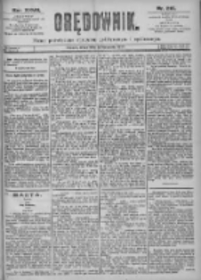 Orędownik: pismo dla spraw politycznych i spółecznych 1897.09.22 R.27 Nr216