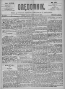Orędownik: pismo dla spraw politycznych i spółecznych 1897.09.30 R.27 Nr223