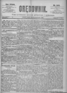 Orędownik: pismo dla spraw politycznych i sp&oacute;łecznych 1897.10.02 R.27 Nr225