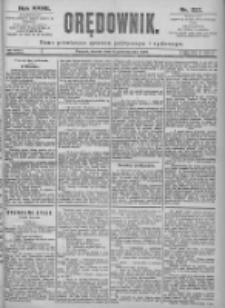 Orędownik: pismo dla spraw politycznych i spółecznych 1897.10.05 R.27 Nr227