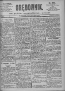 Orędownik: pismo dla spraw politycznych i sp&oacute;łecznych 1897.10.15 R.27 Nr236