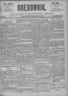 Orędownik: pismo dla spraw politycznych i sp&oacute;łecznych 1897.10.23 R.27 Nr243