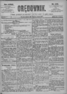 Orędownik: pismo dla spraw politycznych i sp&oacute;łecznych 1897.10.26 R.27 Nr245