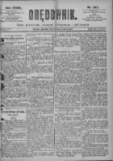 Orędownik: pismo dla spraw politycznych i spółecznych 1897.10.28 R.27 Nr247