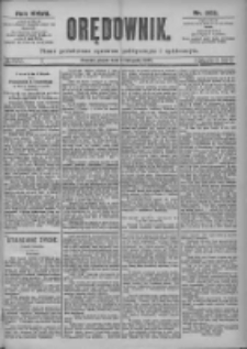 Orędownik: pismo dla spraw politycznych i sp&oacute;łecznych 1897.11.05 R.27 Nr253