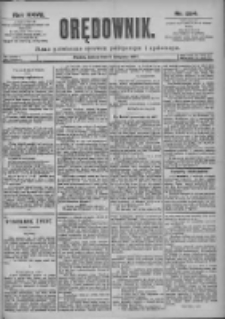 Orędownik: pismo dla spraw politycznych i sp&oacute;łecznych 1897.11.06 R.27 Nr254