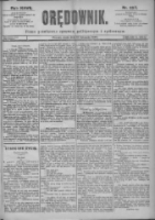 Orędownik: pismo dla spraw politycznych i spółecznych 1897.11.10 R.27 Nr257
