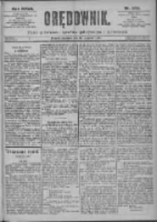 Orędownik: pismo dla spraw politycznych i sp&oacute;łecznych 1897.11.28 R.27 Nr272