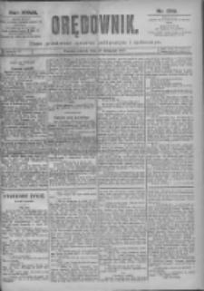 Orędownik: pismo dla spraw politycznych i spółecznych 1897.11.30 R.27 Nr273