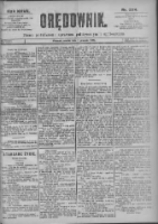 Orędownik: pismo dla spraw politycznych i spółecznych 1897.12.01 R.27 Nr274