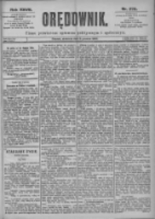 Orędownik: pismo dla spraw politycznych i sp&oacute;łecznych 1897.12.05 R.27 Nr278