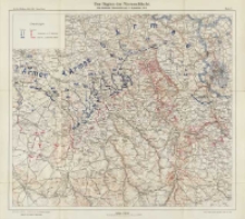 Der Marne-Feldzug: die Schlacht: mit zehn Karten und sechs Skizzen. Der Beginn der Marneschlacht. Die deutsche Heeresmitte am 5 September 1914 Bd.4 Karte 1