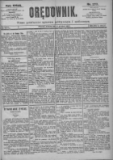 Orędownik: pismo dla spraw politycznych i spółecznych 1897.12.04 R.27 Nr277