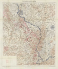Der Marne-Feldzug: die Schlacht: mit zehn Karten und sechs Skizzen. Der franz&ouml;sische rechte Heeresfl&uuml;gel in der Linie Belfort-Nancy vom 5 bis zum 13 September 1914 Bd.4 Karte 9