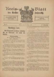Kreis-Blatt des Kreises Posen-Ost 1915.01.30 Jg.27 Nr5