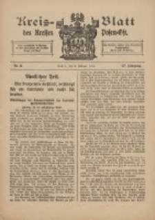 Kreis-Blatt des Kreises Posen-Ost 1915.02.06 Jg.27 Nr8