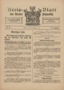 Kreis-Blatt des Kreises Posen-Ost 1915.02.27 Jg.27 Nr12