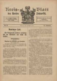 Kreis-Blatt des Kreises Posen-Ost 1915.04.24 Jg.27 Nr21