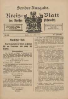 Kreis-Blatt des Kreises Posen-Ost 1915.05.05 Jg.27 Nr23 Sonder Ausgabe