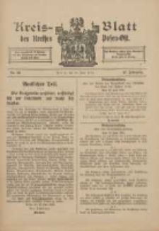 Kreis-Blatt des Kreises Posen-Ost 1915.06.26 Jg.27 Nr34