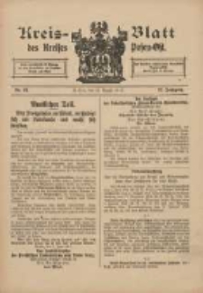 Kreis-Blatt des Kreises Posen-Ost 1915.08.21 Jg.27 Nr43