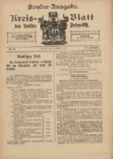 Kreis-Blatt des Kreises Posen-Ost 1915.10.07 Jg.27 Nr54 Sonder Ausgabe