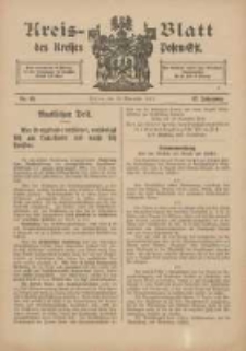 Kreis-Blatt des Kreises Posen-Ost 1915.11.10 Jg.27 Nr63