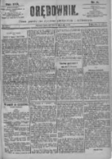 Orędownik: pismo dla spraw politycznych i sp&oacute;łecznych 1899.01.08 R.29 Nr6