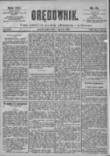 Orędownik: pismo dla spraw politycznych i spółecznych 1899.01.13 R.29 Nr10