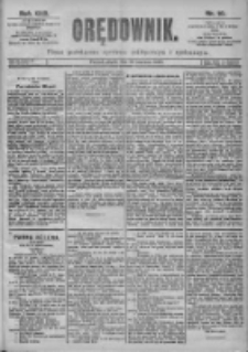 Orędownik: pismo dla spraw politycznych i spółecznych 1899.01.20 R.29 Nr16