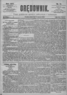 Orędownik: pismo dla spraw politycznych i spółecznych 1899.01.21 R.29 Nr17