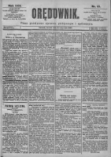 Orędownik: pismo dla spraw politycznych i spółecznych 1899.01.24 R.29 Nr19