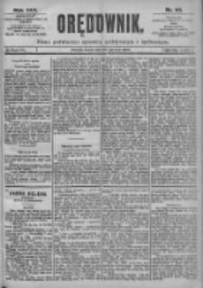 Orędownik: pismo dla spraw politycznych i spółecznych 1899.01.25 R.29 Nr20