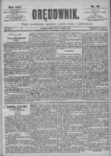 Orędownik: pismo dla spraw politycznych i spółecznych 1899.02.04 R.29 Nr28