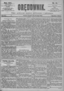 Orędownik: pismo dla spraw politycznych i sp&oacute;łecznych 1899.02.19 R.29 Nr41