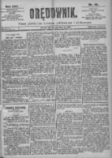 Orędownik: pismo dla spraw politycznych i spółecznych 1899.02.21 R.29 Nr42