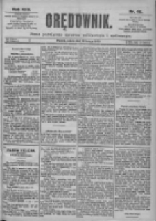 Orędownik: pismo dla spraw politycznych i sp&oacute;łecznych 1899.02.25 R.29 Nr46