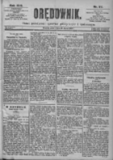 Orędownik: pismo dla spraw politycznych i spółecznych 1899.03.10 R.29 Nr57