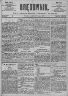 Orędownik: pismo dla spraw politycznych i spółecznych 1899.03.13 R.29 Nr59