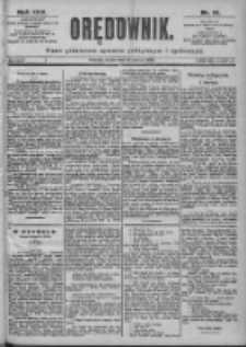 Orędownik: pismo dla spraw politycznych i spółecznych 1899.03.15 R.29 Nr61