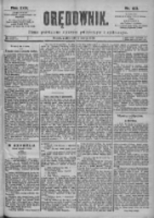 Orędownik: pismo dla spraw politycznych i spółecznych 1899.03.17 R.29 Nr63