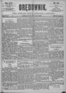 Orędownik: pismo dla spraw politycznych i spółecznych 1899.03.19 R.29 Nr65
