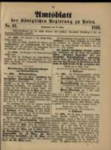 Amtsblatt der K&ouml;niglichen Regierung zu Posen. 1896.03.24 Nro.12