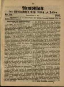 Amtsblatt der K&ouml;niglichen Regierung zu Posen. 1896.05.12 Nro.19