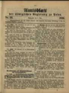 Amtsblatt der Königlichen Regierung zu Posen. 1896.06.09 Nro.23