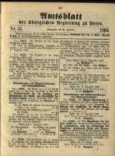 Amtsblatt der K&ouml;niglichen Regierung zu Posen. 1896.12.22 Nro.51