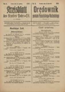 Kreis-Blatt des Kreises Posen-Ost. Orędownik Powiatu Poznańskiego-Wschodniego 1919.01.29 Jg.31 Nr8