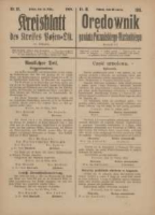 Kreis-Blatt des Kreises Posen-Ost. Orędownik Powiatu Poznańskiego-Wschodniego 1919.03.26 Jg.31 Nr18